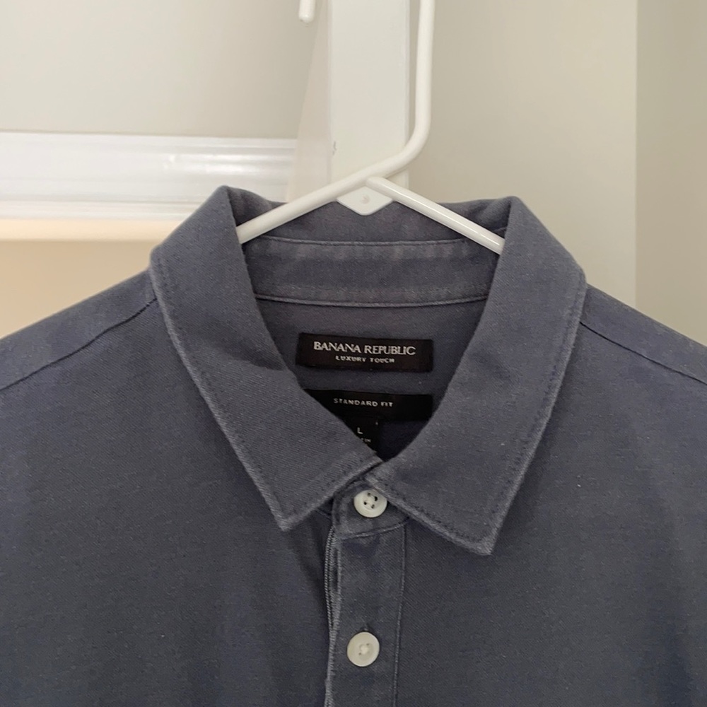 Men’s short sleeve soft polo shirt